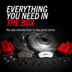 Front Z36 Z36 Truck Carbon-Fiber Ceramic Brake Pad, Drilled & Slotted Rotor + Calipers