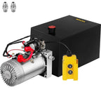 12 qt. 12-Volt 3200 PSI Hydraulic Power Pump Electric Dump Trailer Pump with Steel Reservoir for Car Lift.