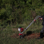 7268 Mini-Tiller/Cultivator 25-cc 9-in Front-Tine Forward-rotating Tiller