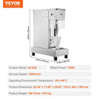 Ice Cream Blender 750W High Speed Mixer 1740 RPM 304 Stainless Steel New