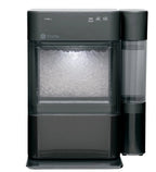 Countertop Nugget Ice Maker | Ice Machine with WiFi Connectivity | Smart Home Kitchen Essentials | Black Stainless