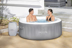 Inflatable Hot Tub Spa (71" x 26") | Portable Hot Tub with 2 Covers (1 Energy-Efficient Thermal Cover and 1 Standard Cover) | Fits Up to 2-4 Persons | Black