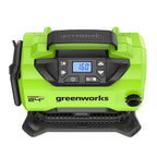 24 Volt Battery Powered 160-PSI Inflator with 2.0 Ah USB-C Battery & Charger - Green