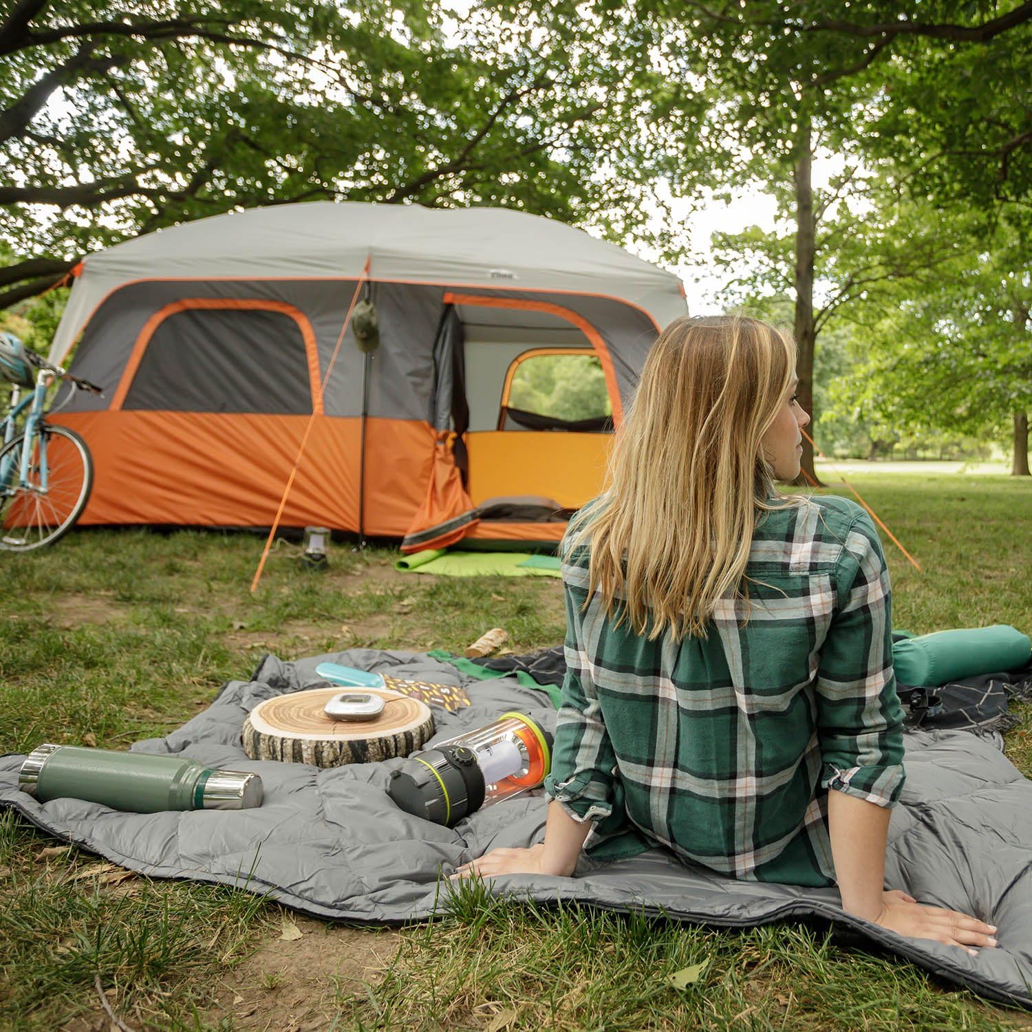 Straight Wall Cabin Tents | 10 Person / 11 Person / 12 Person Large Multi Room Family Tents for Car Camping & Outdoor Adventures