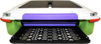 Automatic Robot Solar Pool Skimmer with Easy to Empty Oversized Filter Tray and Integrated Smart Technology with Obstacle Avoidance, Plus Solar Powered Cordless Design