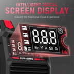 135Amp MIG Welder,110V Flux Core Welder Flux Core MIG/Lift TIG/Stick 3-in-1 Large LED Digital Display Welding Machine IGBT Inverter Welder FLUX-135PRO
