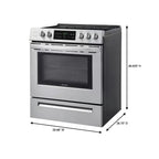 30 in. 5.0 cu. ft. Single Oven – Stainless Steel