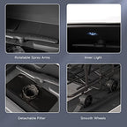 Portable Countertop Dishwasher, with 7.5L Openable Water Tank