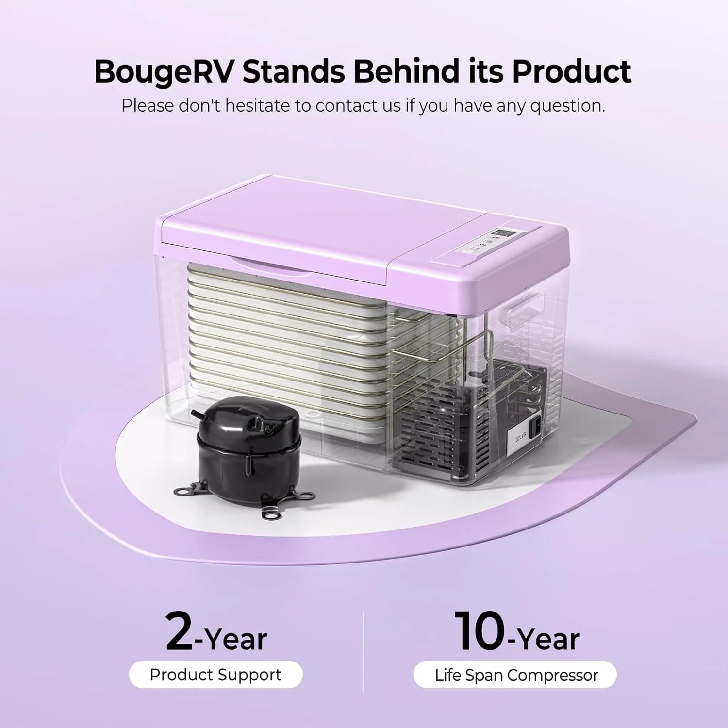 12 Volt Refrigerator 12V Car Fridge 23 Quart Portable Freezer Compressor Cooler 12/24V DC 110~240 Volt AC for Truck Van RV Camper SUV Travel Camping Road Trips Tailgating -7℉~50℉