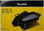 Portable Convective 1-Burner Stainless Steel Propane Gas Grill