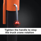 1100lb Folding Dismountable Household Hoist Truck Crane with Electric Hoist (110V) – 880lb Pulling Force, Jib Cranes for Factory, Warehouse, Construction