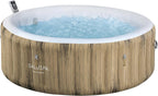 Inflatable Hot Tub Spa (71" x 26") | Portable Hot Tub with 2 Covers (1 Energy-Efficient Thermal Cover and 1 Standard Cover) | Fits Up to 2-4 Persons | Black
