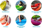 6' Youth Kayak with Paddle. Designed for Stability and Safety, It's The Perfect Choice for Young Paddlers Ready to Conquer The Water