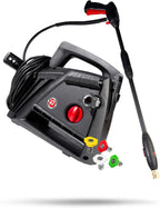 Electric Pressure Washer 2.0, Powerful 1.4 GPM 2000 PSI Car Pressure Washer Sprayer, Snub Nose & Tip Attachment, Use,Car Soap, Patio Boat RV Motorcycle Car Garage Deck.